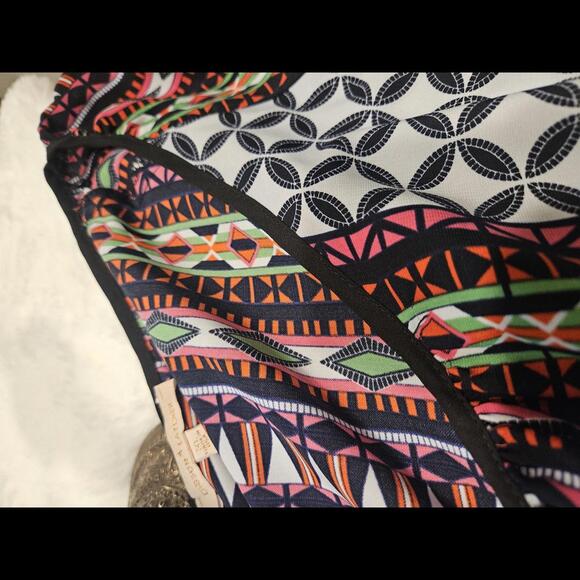 Gibson Latimer Trendy Boho Print Tunic Dress - Picture 6 of 8